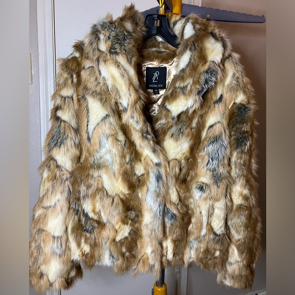 Rachel Zoe Women’s XXS Fur Coat